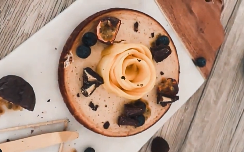 Veganer Käsekuchen