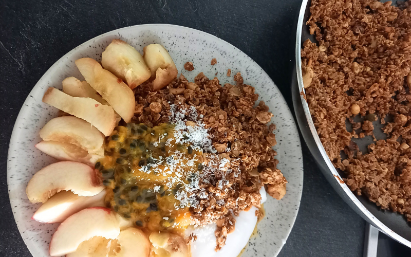 Veganes Knuspermüsli selber machen