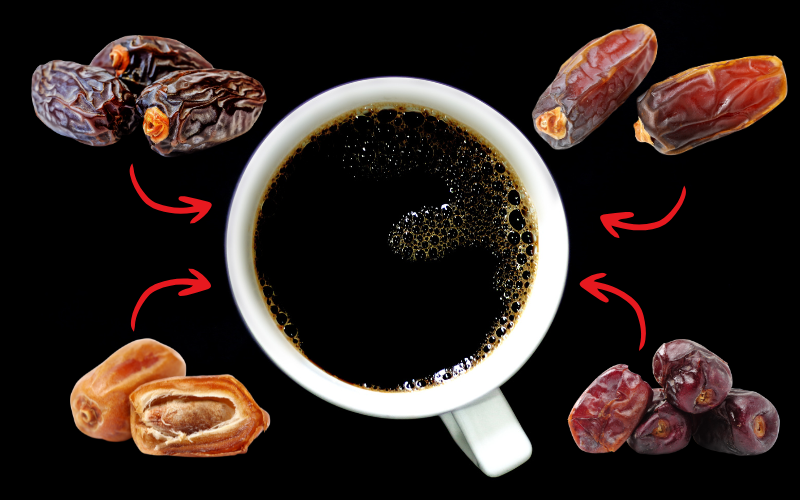 Kaffee aus Dattelkernen