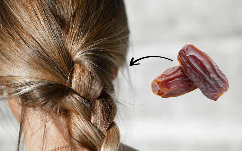 Warum Datteln gut für die Haare sind.