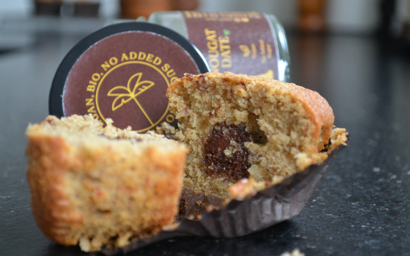 Mandeltörtchen mit Nougatfüllung Rezept