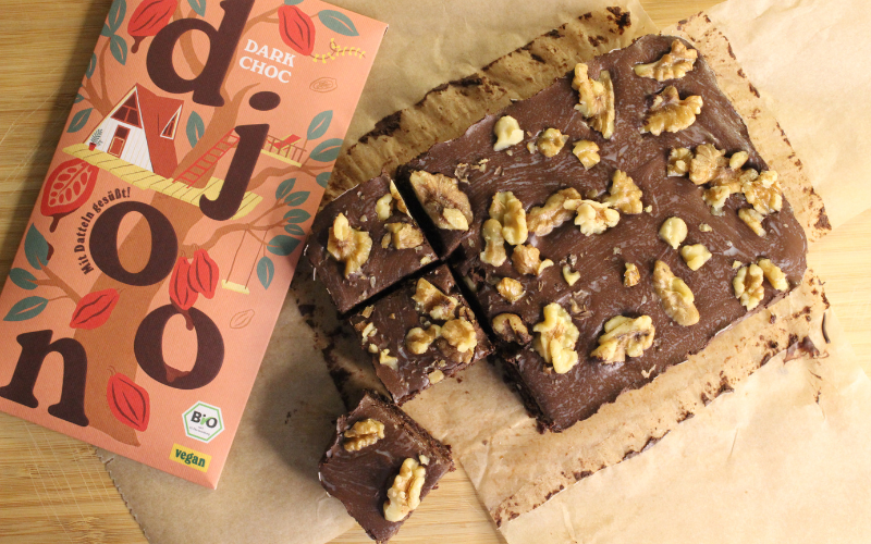 No Bake Brownies Rezept