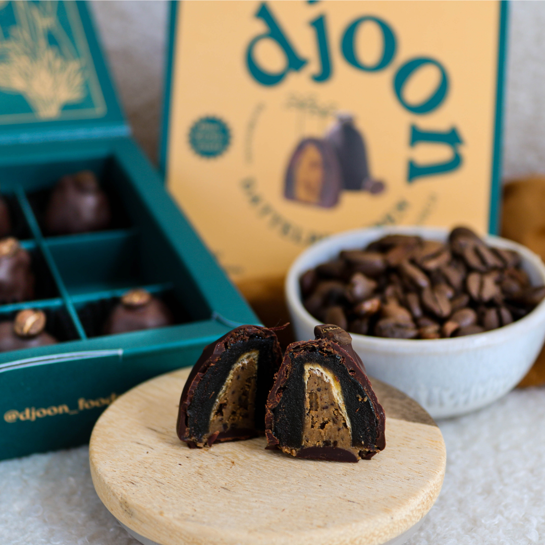 Dattelpralinen: Espresso Crunch (Bio)