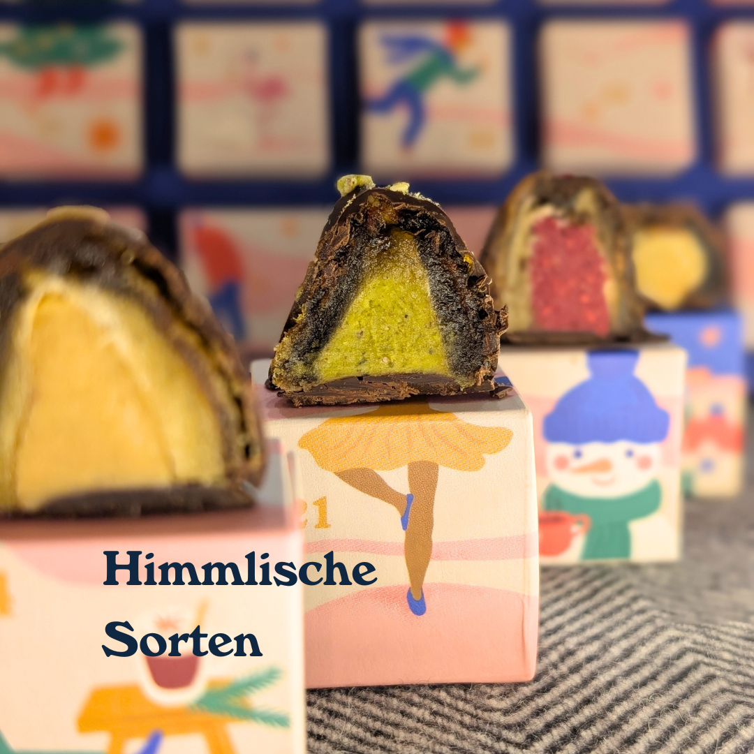 Pralinen Adventskalender 2025 (Bio)