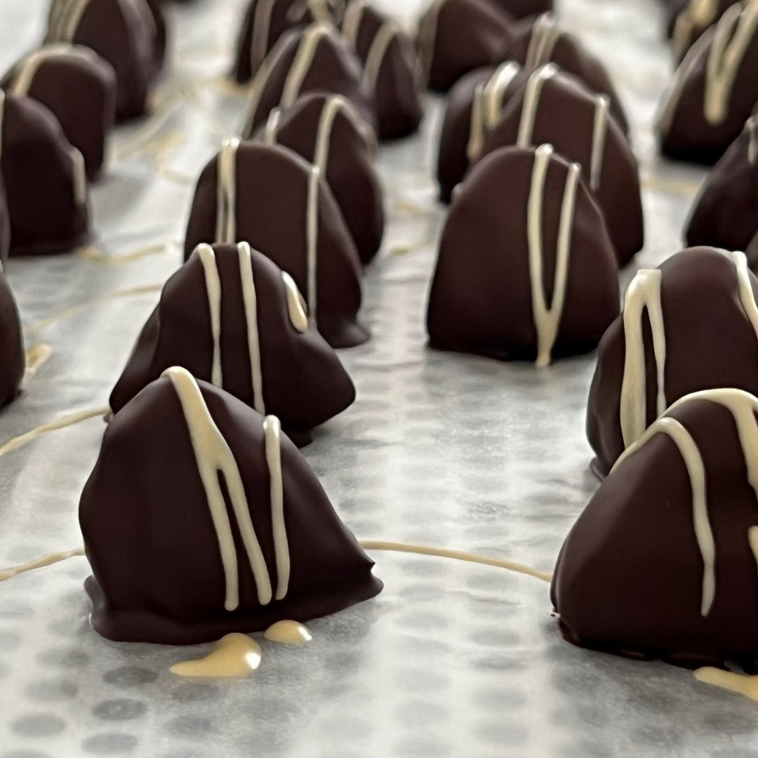 Praline des Monats: Martins Minze (Bio)