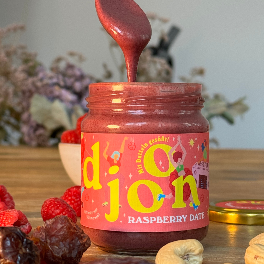 Dattelaufstrich: Raspberry Date (Bio) - 12 Gläser (Wiederverkäufer)