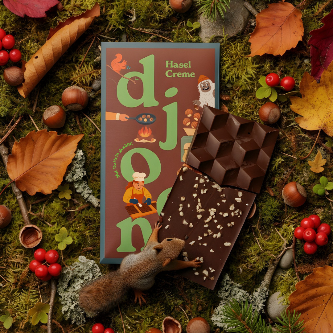 Schokolade des Monats: Hasel Creme (Bio)