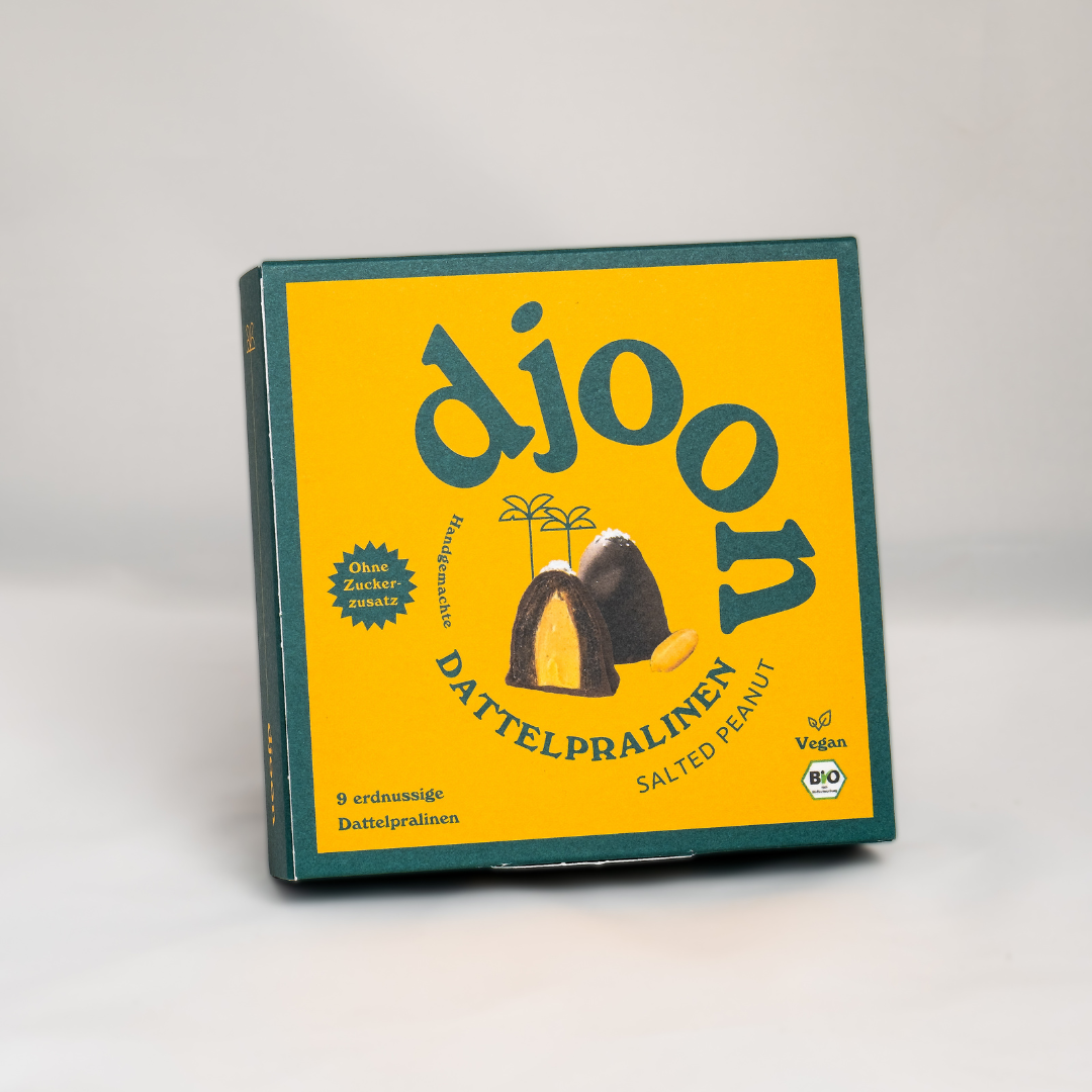 Lagerverkauf: Dattelpralinen Salted Peanut (Bio)
