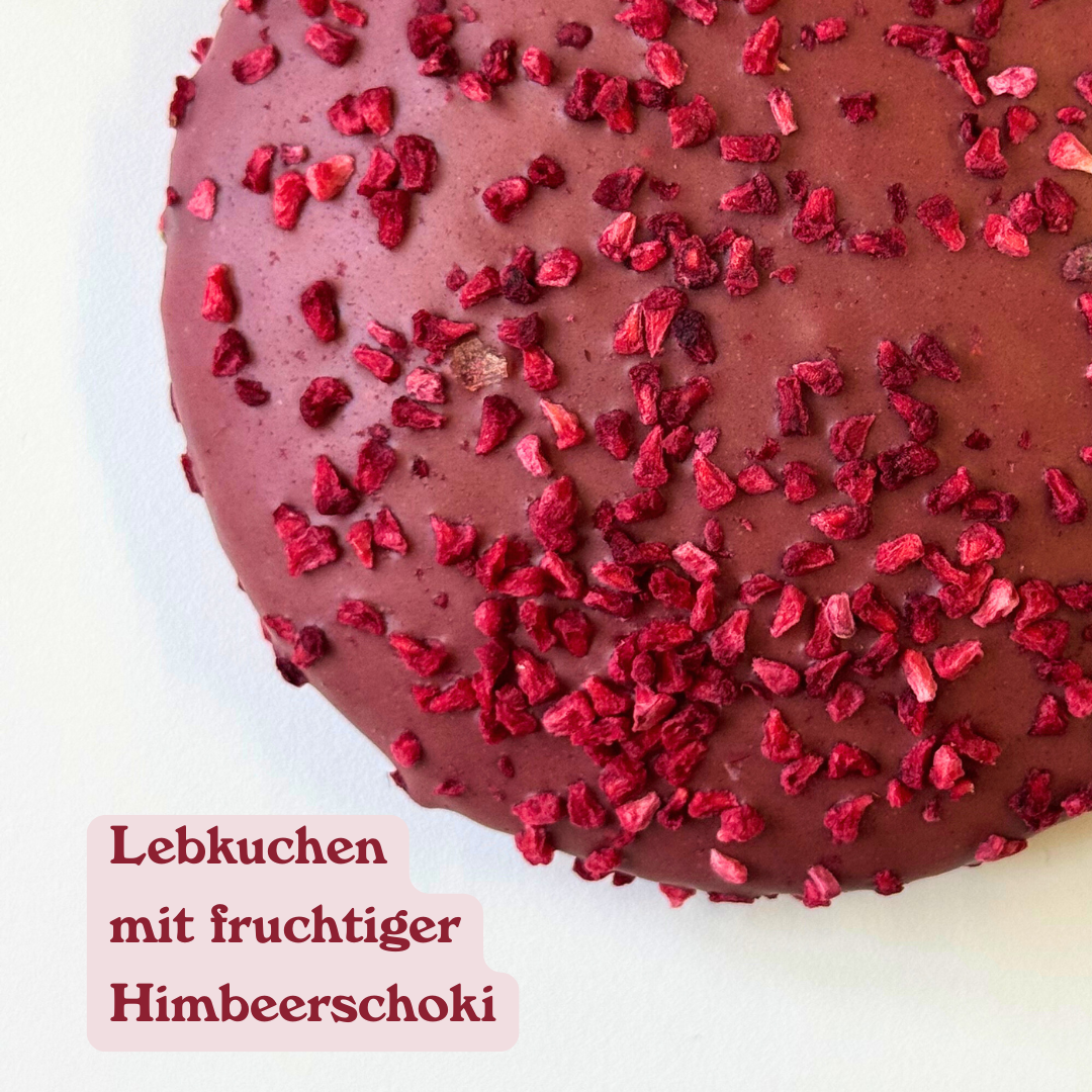 Dattellebkuchen Doppelpack – 2x2 Kakao und Himbeere (Bio)