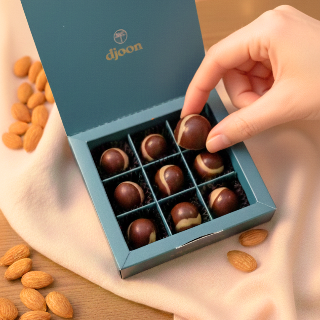 Pralinen mit Dattelsüße: Marzipan (Bio)