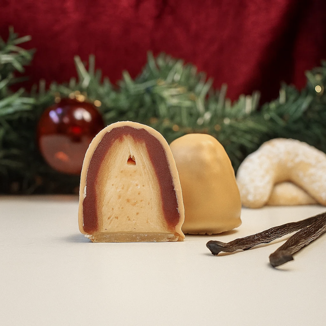 Lagerverkauf: Dattelpralinen Vanillekipferl (Bio)