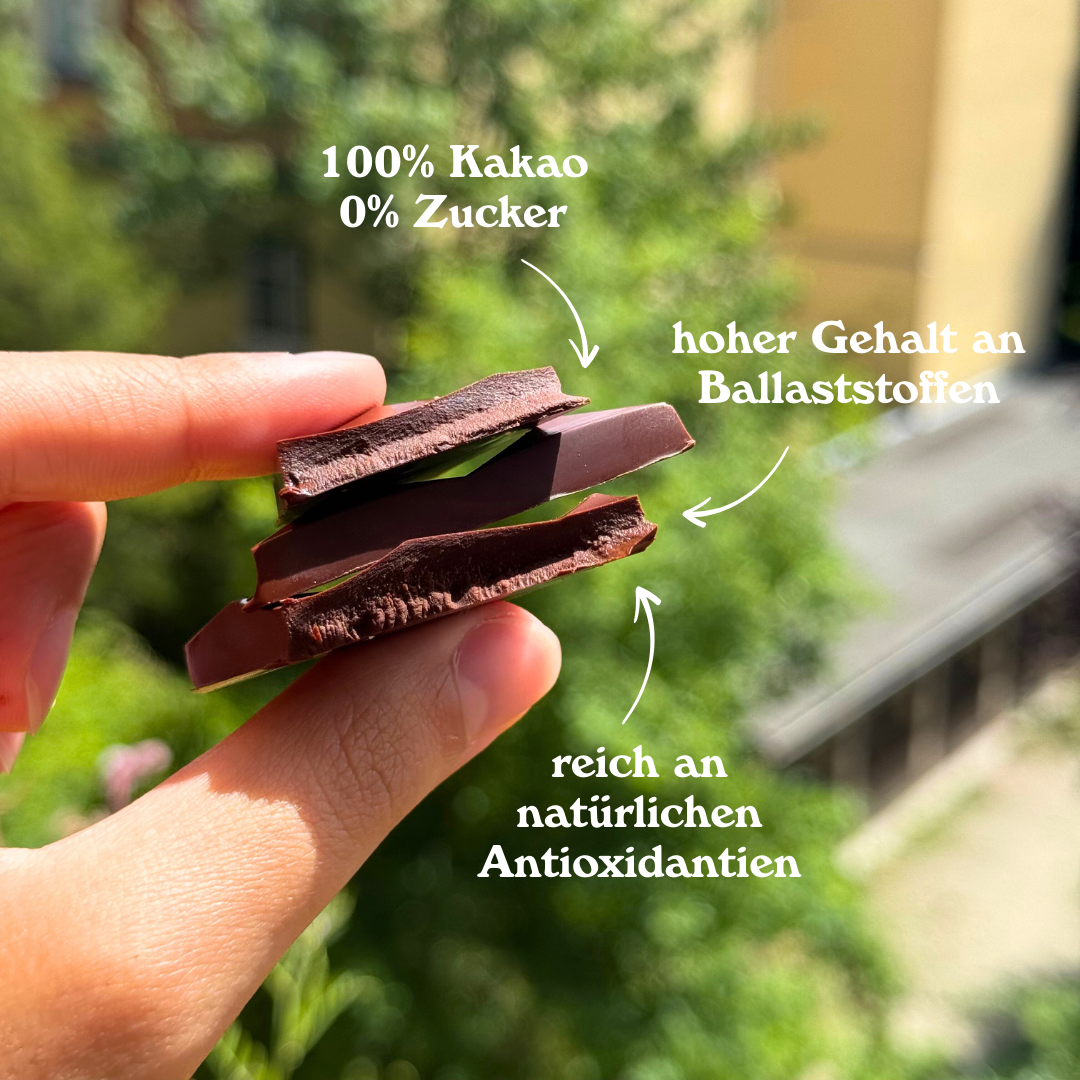 100% Kakao-Tafel: Dunkler wird's nicht! (Bio)