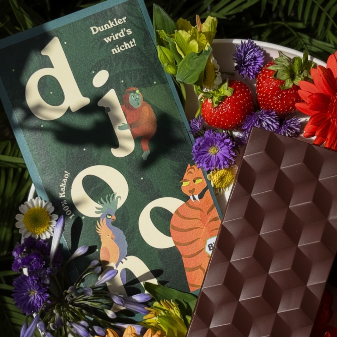 100% Kakao-Tafel: Dunkler wird's nicht! (Bio)
