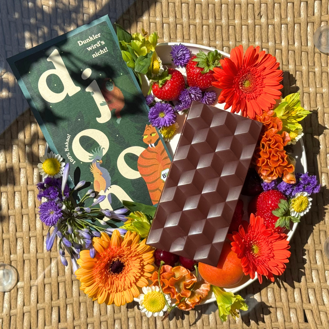 100% Kakao-Tafel: Dunkler wird's nicht! (Bio)