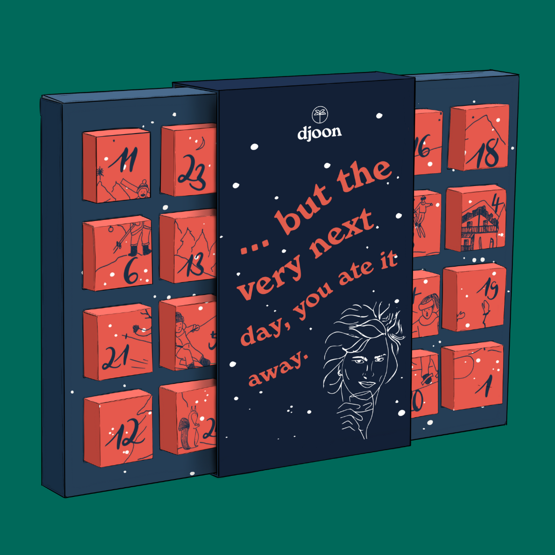 Bio-Pralinen Adventskalender