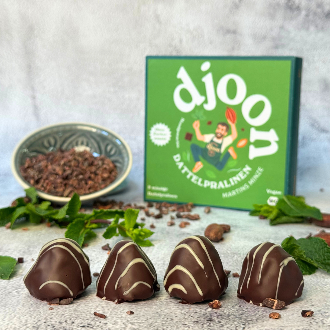 Praline des Monats: Martins Minze (Bio)