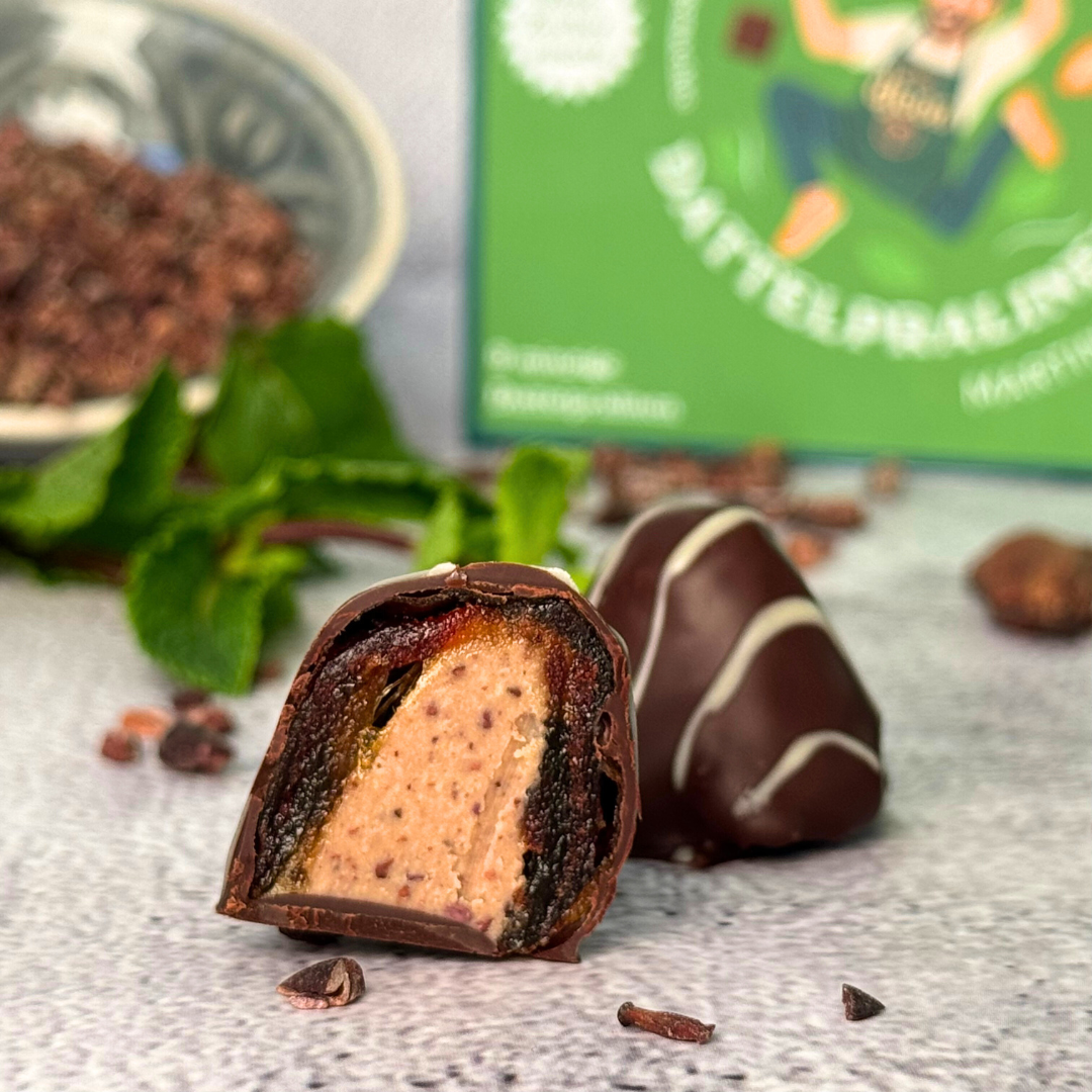 Praline des Monats: Martins Minze (Bio)