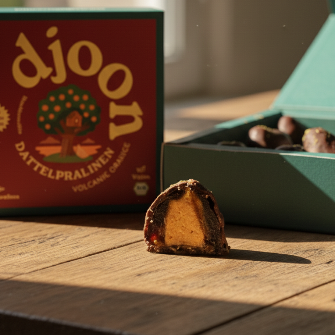 Praline des Monats: Volcanic Orange (Bio)