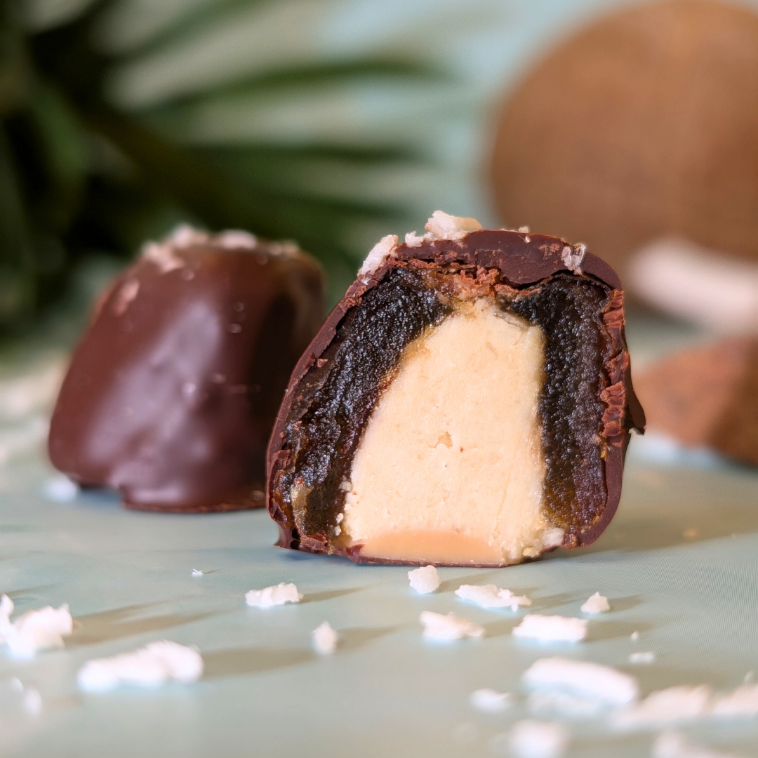 Dattelpralinen: Cocco Bello & Raffaella (Bio)