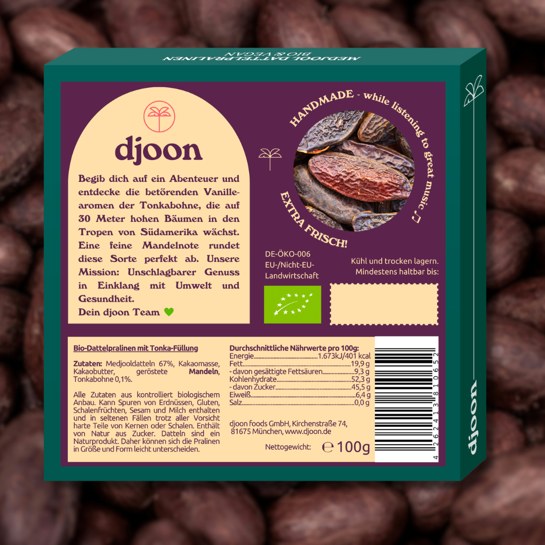 Praline des Monats: Tilly Tonka (Bio)