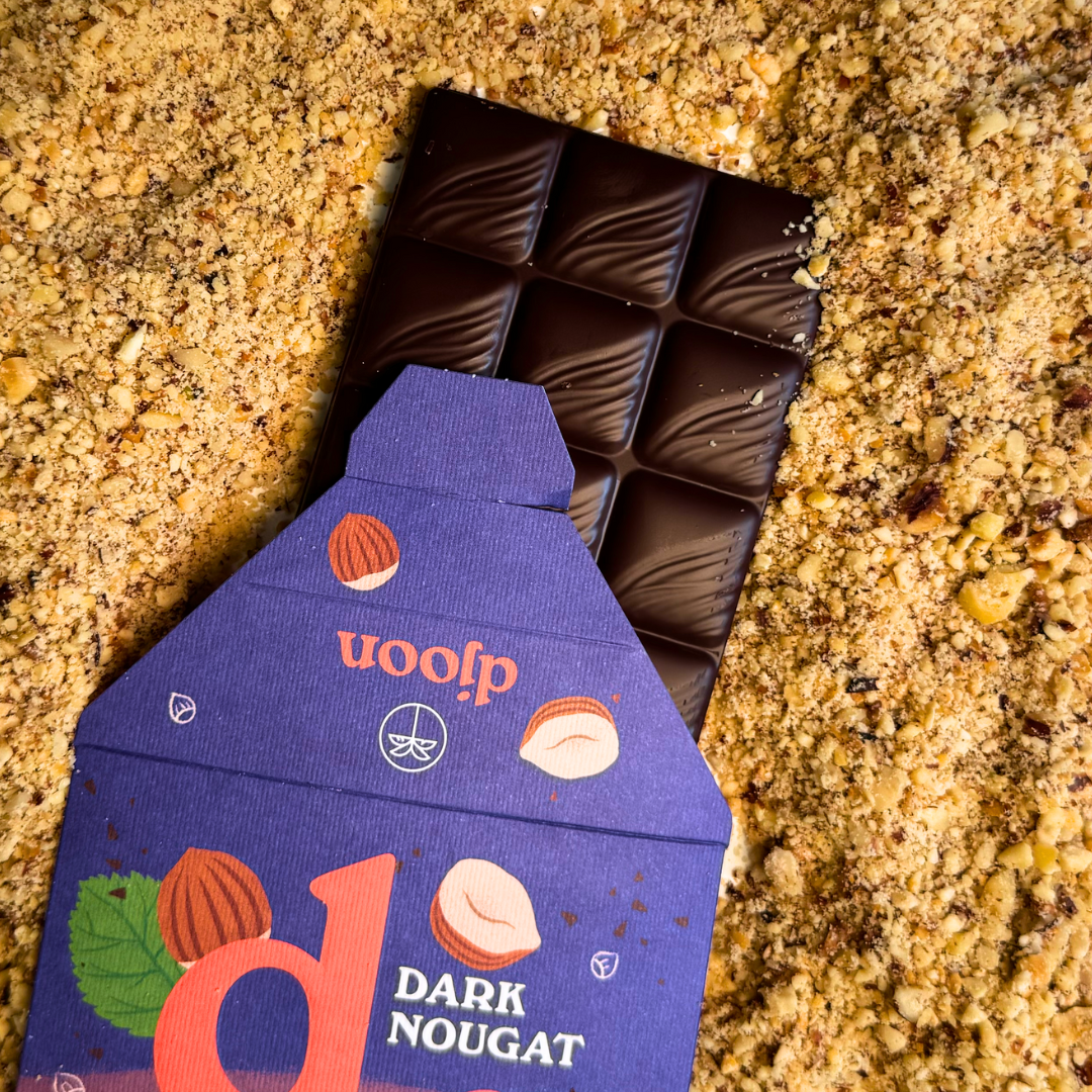 Dattelschokolade: Dark Nougat (Bio)