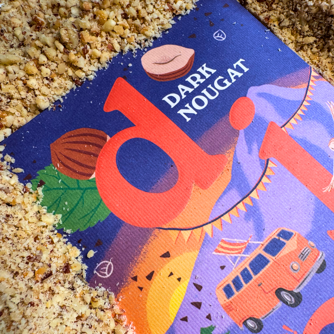 Dattelschokolade: Dark Nougat (Bio)