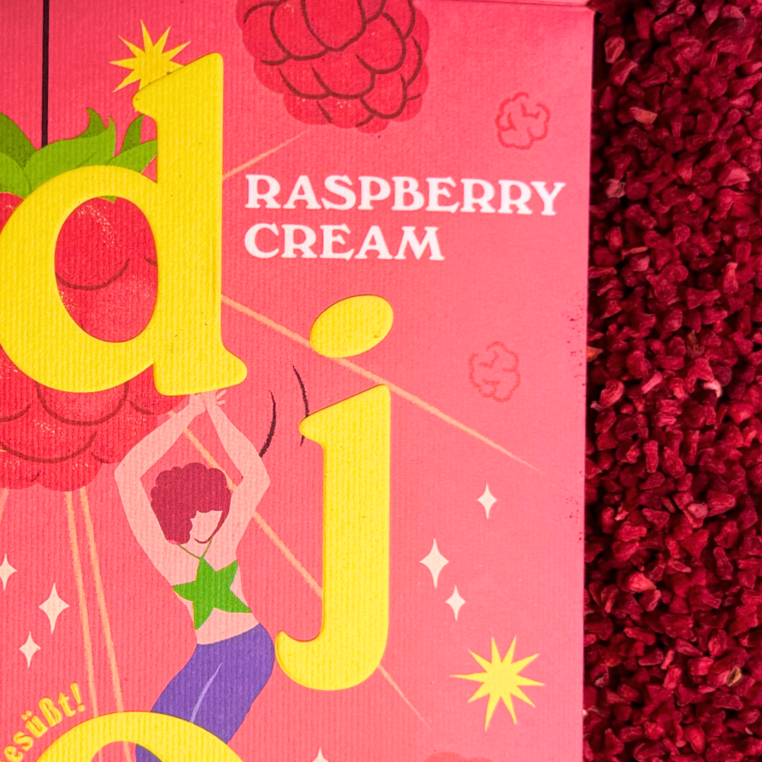 Dattelschokolade: Raspberry Cream (Bio)