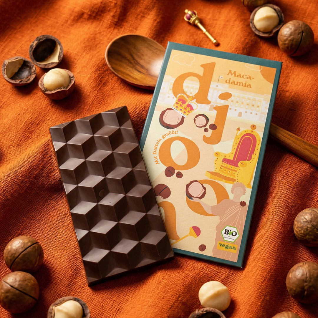 Schokolade des Monats: Macadamia (Bio)