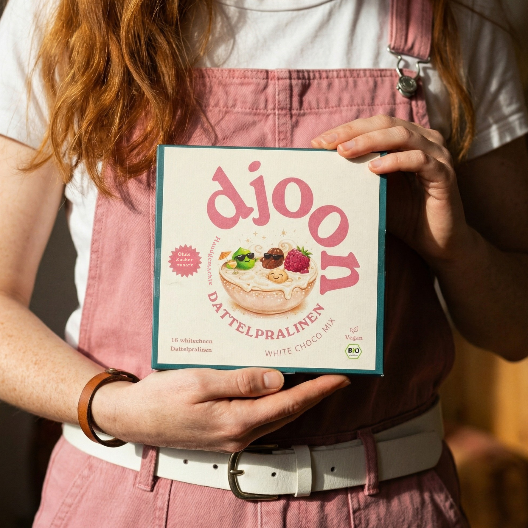 Dattelpralinen: White Choco Mix (Bio)