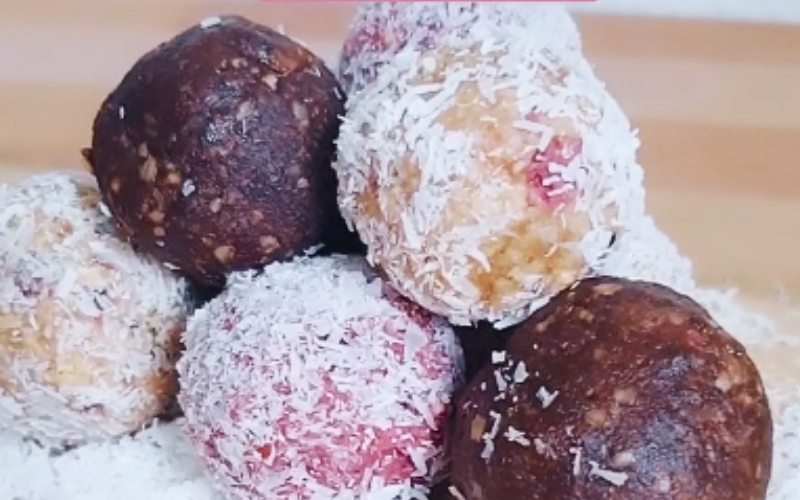 Bunte Energy Balls Rezept