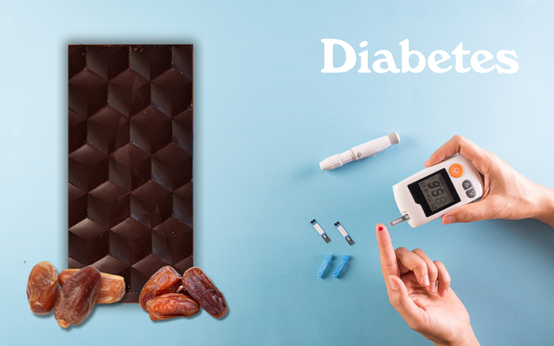 Diabetes und Dattelschokolade