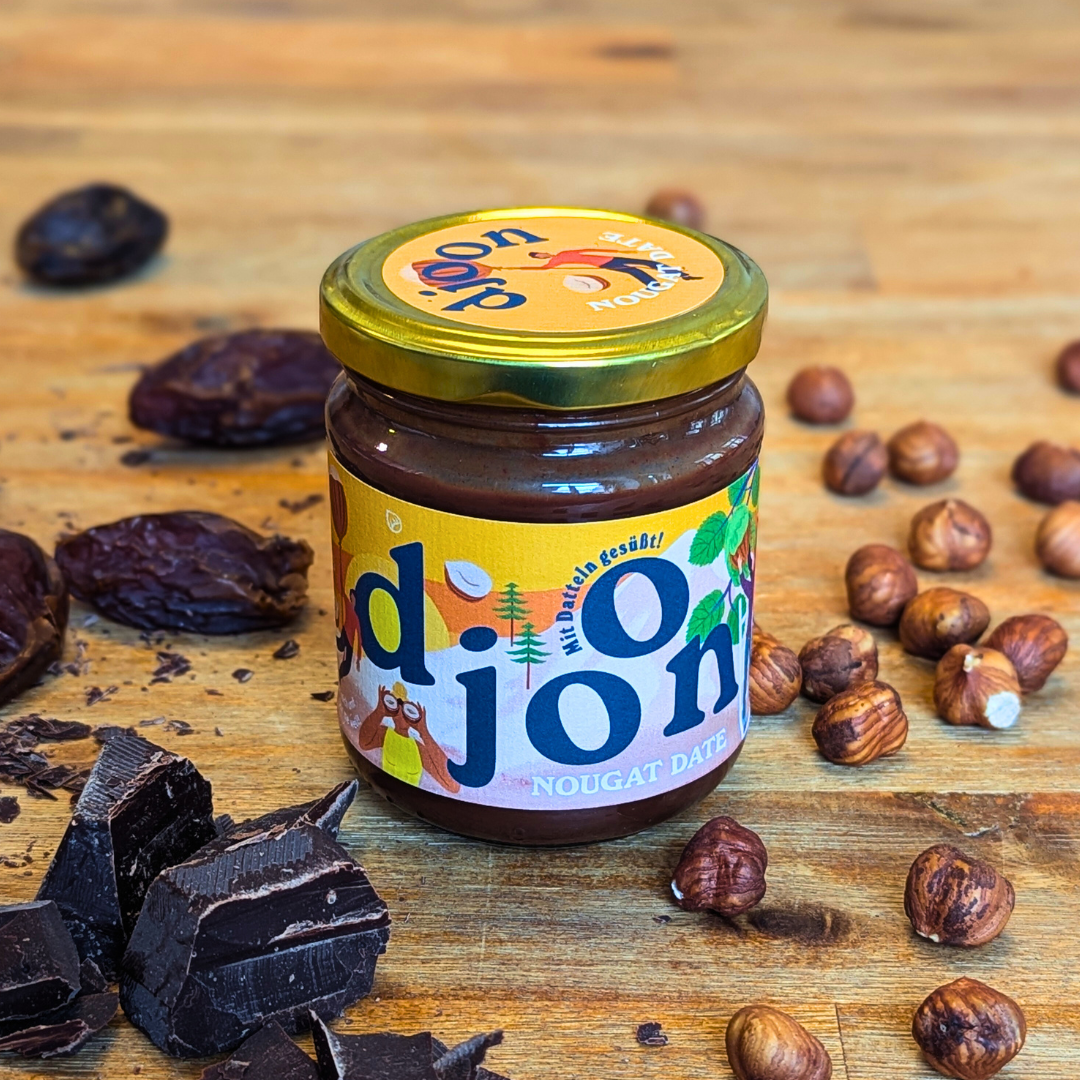 djoon | NEU: Dattelaufstrich mit Nougat | Hier kaufen djoon | NEU: Dattelaufstrich mit Nougat | Hier kaufen