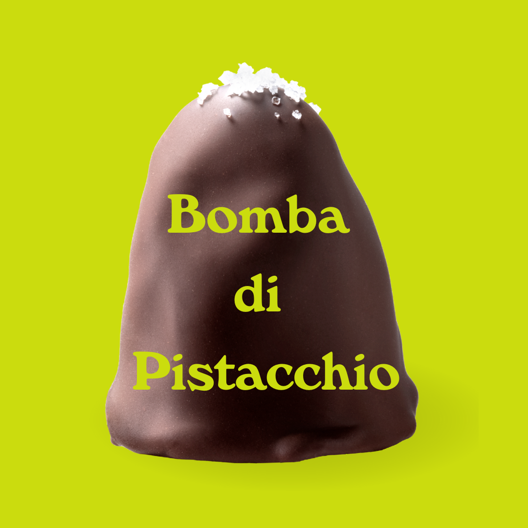 Dattelpralinen: Bomba di Pistacchio (Bio)