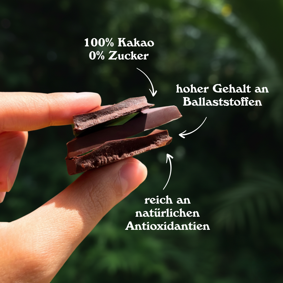 100% Kakao-Tafel: Dunkler wird's nicht! (Bio)
