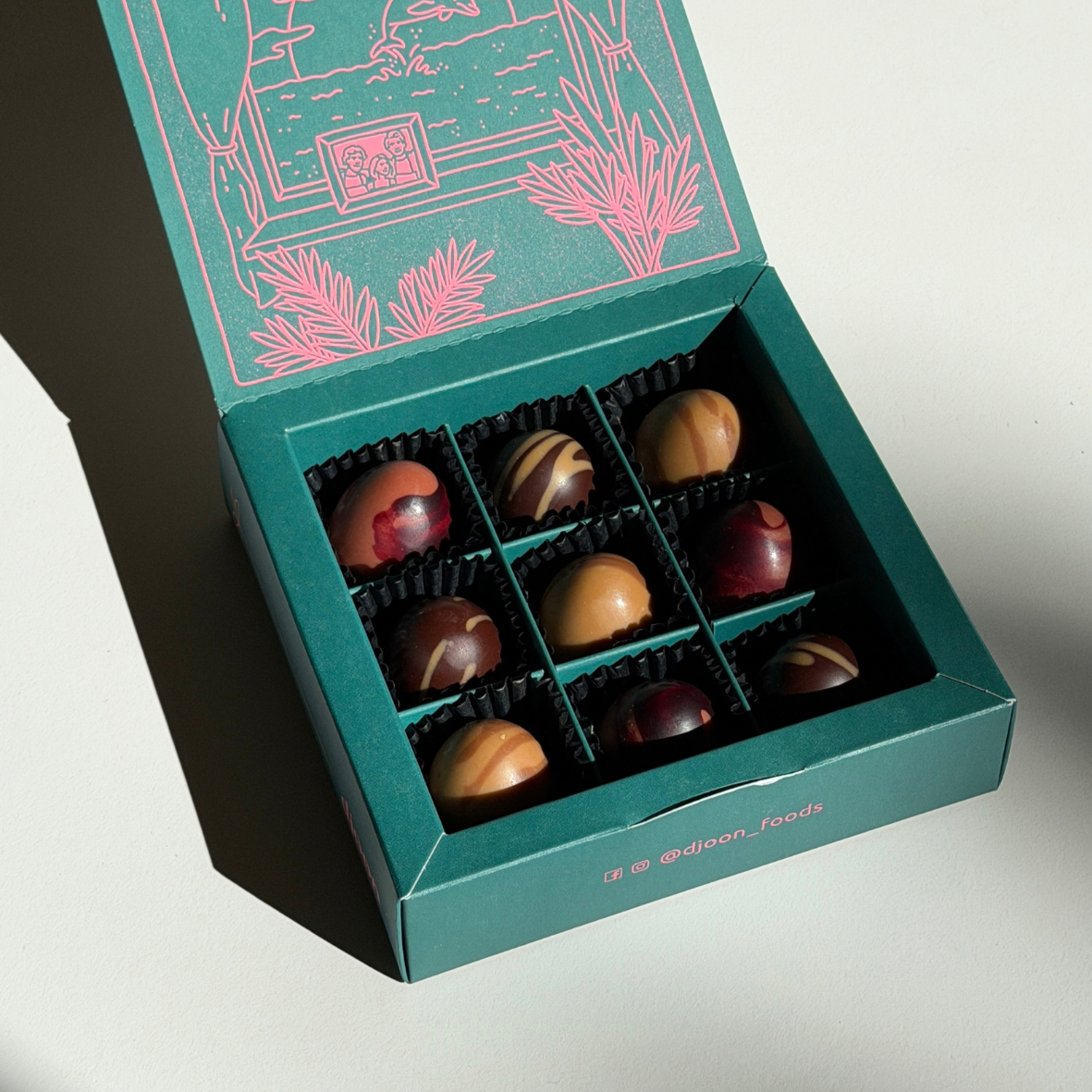 GRATIS Genussmomente: Pralinen mix 9er (Bio)