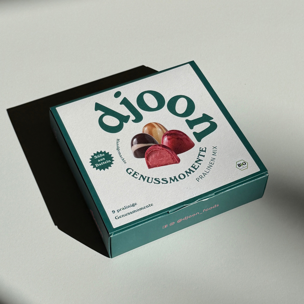 GRATIS Genussmomente: Pralinen mix 9er (Bio)