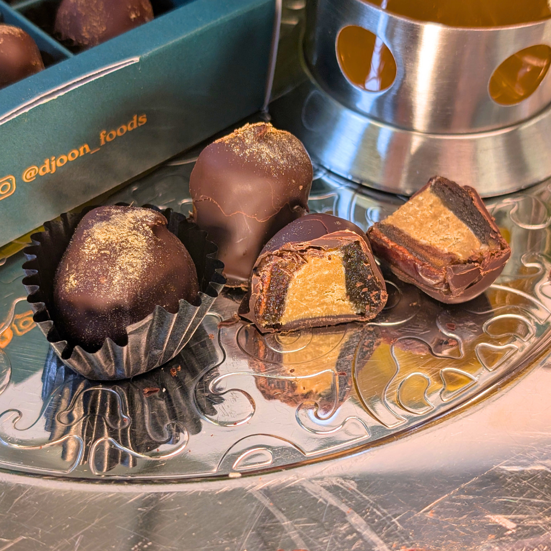 Praline des Monats: Ingwer Zitrone (Bio)
