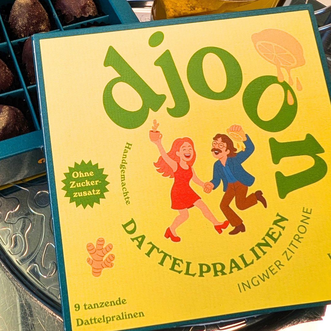 Praline des Monats: Ingwer Zitrone (Bio)