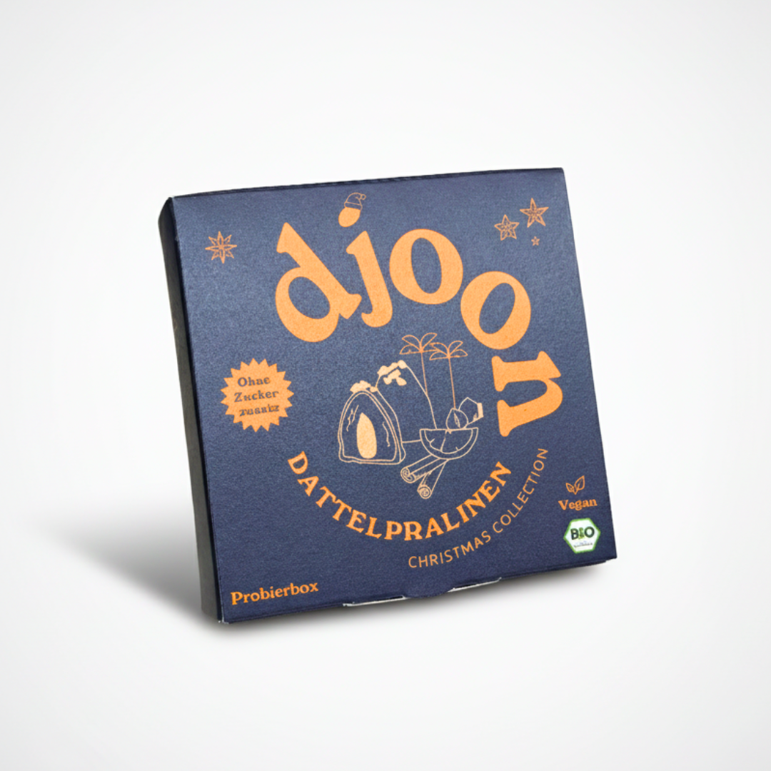 Dattelpralinen: 4er Christmas Collection (Bio)