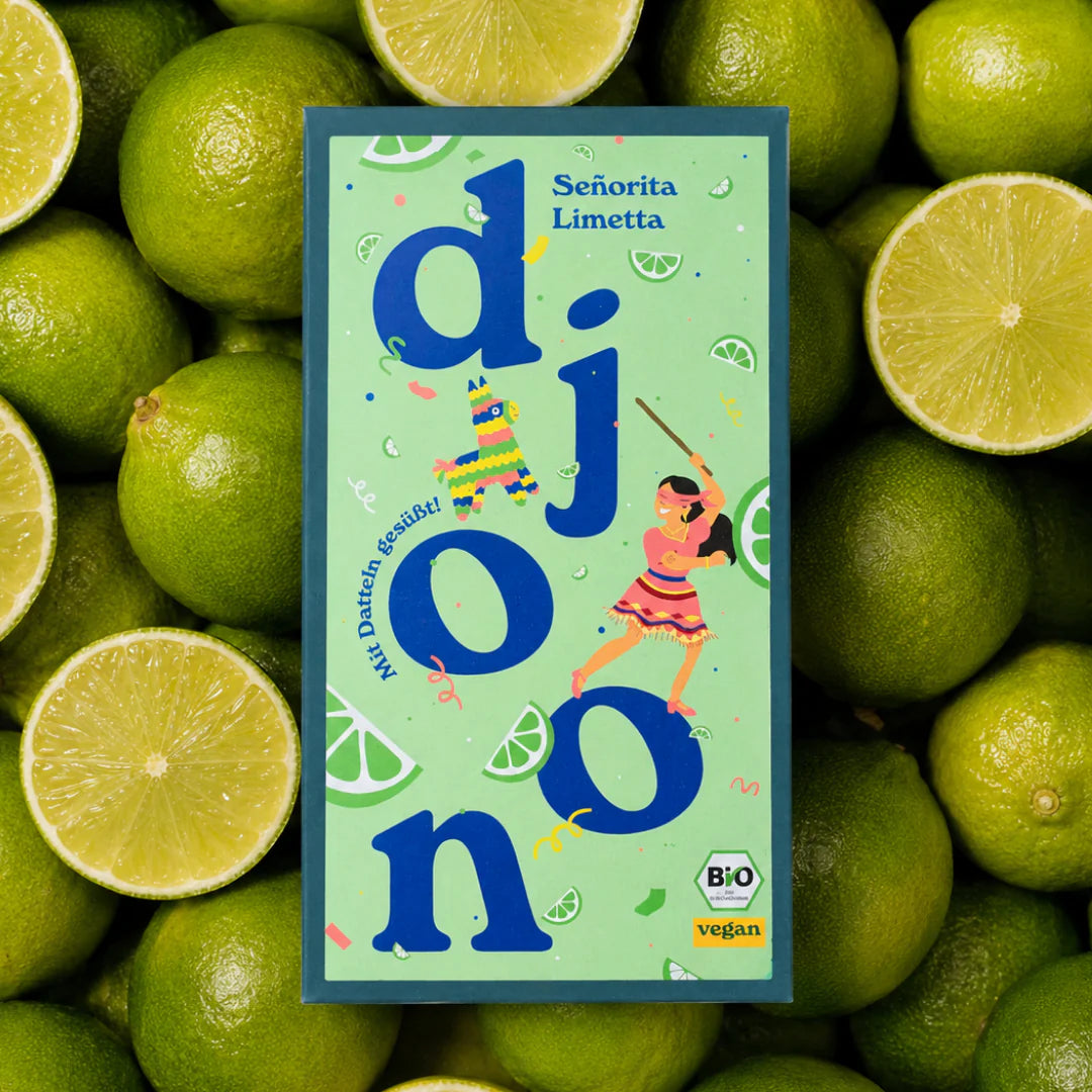 GRATIS 🇩🇪 Dattelschokolade Señorita Limetta (Bio)