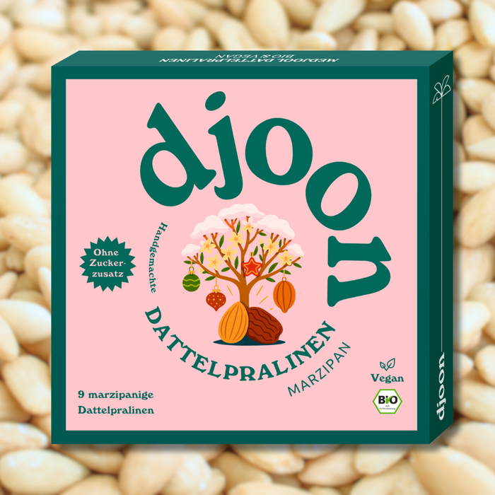 Pralinen mit Dattelsüße: Marzipan (Bio)