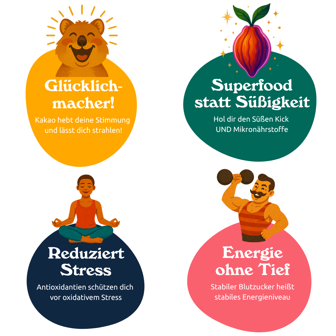 djoon Pralinen sind so viel mehr als nur lecker: Sie sind Glücklichmacher, Superfood und Energieboost zugleich